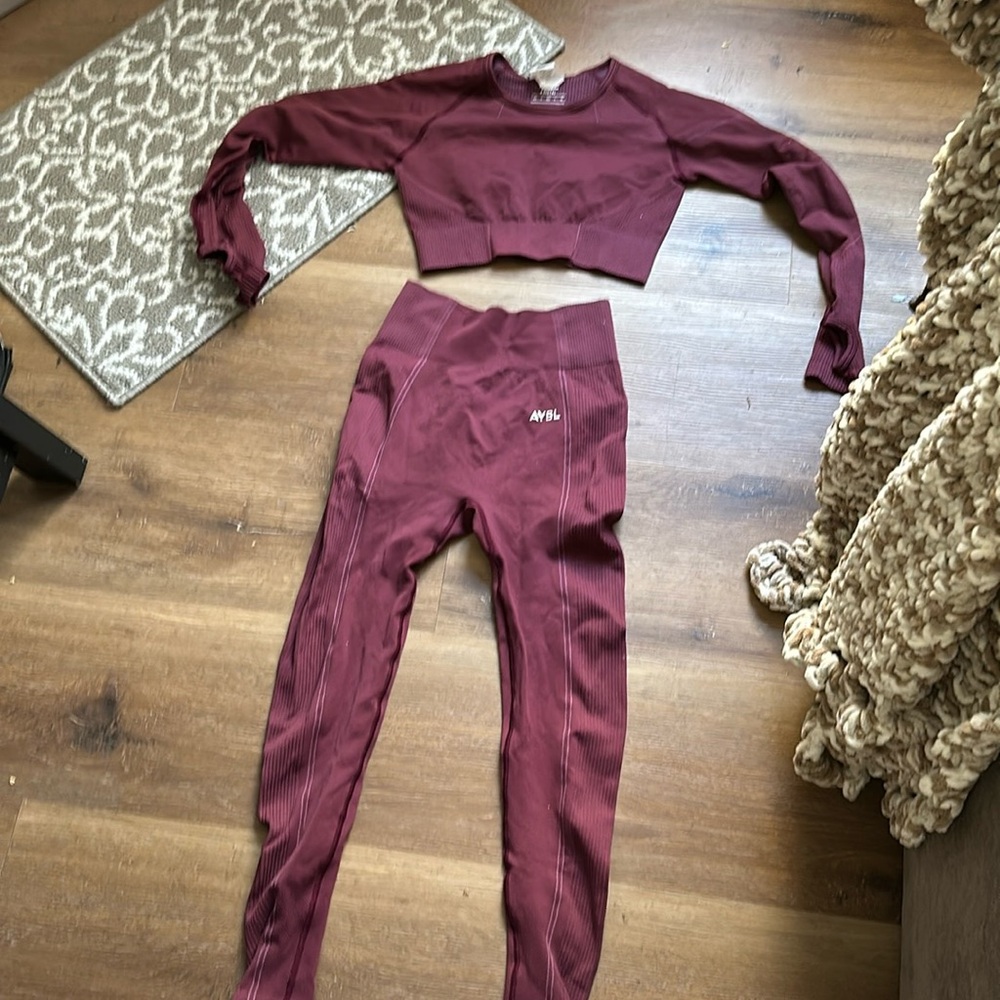 AYBL burgundy set